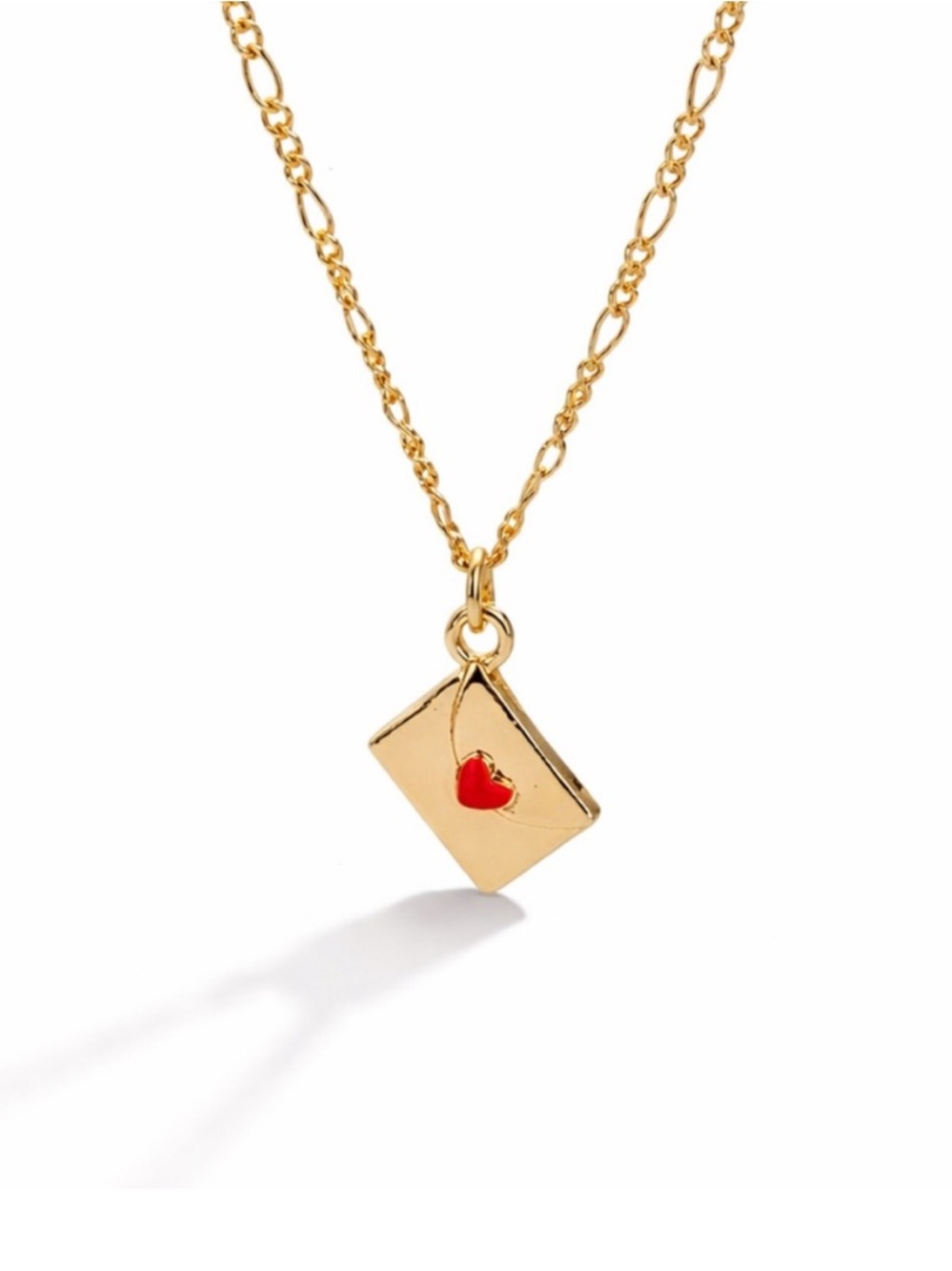 New! Gold Love Letter Pendant Necklace NWOT (3010)